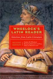 Cover of: Wheelock's Latin Reader, 2e: Selections from Latin Literature (The Wheelock's Latin Series)