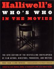 Cover of: Halliwell's Who's Who in the Movies (Halliwells Whos Who in the Movies, 14th ed)