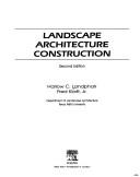 Landscape architecture construction by Harlow C. Landphair