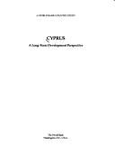 Cover of: Cyprus, a long-term development perspective. by 