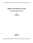 Cover of: Exports of developing countries: how direction affects performance
