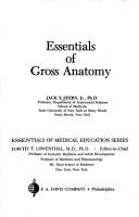 Cover of: Essentials of gross anatomy