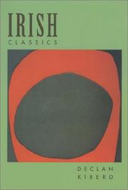 Cover of: Irish Classics (Convergences: Inventories of the Present)