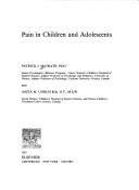 Cover of: Pain in children and adolescents