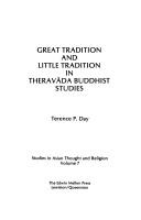 Cover of: Great tradition and little tradition in Theravāda Buddhist studies
