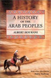 Cover of: A history of the Arab peoples by Albert Habib Hourani