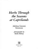 Cover of: Herbs through the seasons at Caprilands | Adelma Grenier Simmons