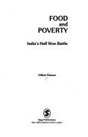 Cover of: Food and poverty: India's half won battle