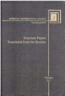 Cover of: Fourteen papers translated from the Russian