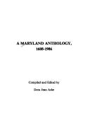 Cover of: A Maryland anthology, 1608-1986 by compiled and edited by Dora Jean Ashe.