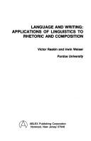 Cover of: Language and writing by Victor Raskin