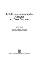 Cover of: Soil-structure-interaction analysis in time domain