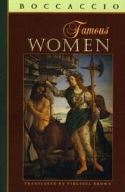 Cover of: Famous women by Giovanni Boccaccio