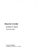Cover of: Maxim Gorky