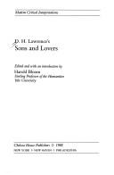Cover of: D.H. Lawrence's Sons and lovers by edited and with an introduction by Harold Bloom.