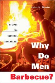 Cover of: Why Do Men Barbecue?: Recipes for Cultural Psychology