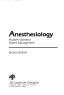 Cover of: Anesthesiology | 