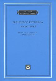 Cover of: Invectives by Francesco Petrarca