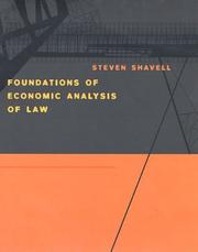 Foundations of Economic Analysis of Law