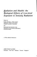 Cover of: Radiation and health | 
