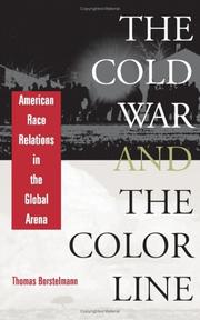 Cover of: The Cold War and the Color Line by Thomas Borstelmann