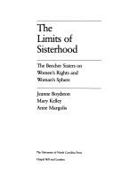 The limits of sisterhood by Jeanne Boydston