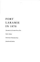 Cover of: Fort Laramie in 1876 by Paul L. Hedren