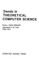 Cover of: Trends in theoretical computer science