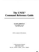 Cover of: UNIX command reference guide | Christian, Kaare