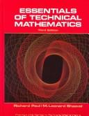 Cover of: Essentials of technical mathematics by Richard S. Paul