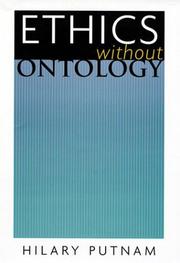 Cover of: Ethics without Ontology