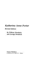 Cover of: Katherine Anne Porter.