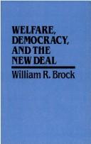 Cover of: Welfare, democracy, and the New Deal by William Ranulf Brock