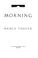 Cover of: Morning