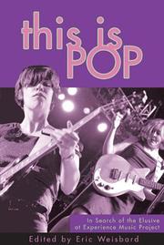Cover of: This Is Pop by Eric Weisbard