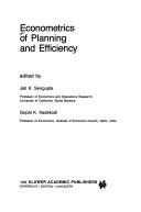Cover of: Econometrics of planning and efficiency