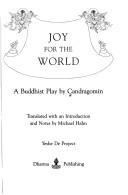 Cover of: Joy for the world | Candragomin.