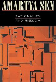 Cover of: Rationality and Freedom by Amartya Sen
