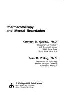 Cover of: Pharmacotherapy and mental retardation