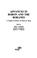 Cover of: Advances in boron and the boranes