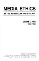 Cover of: Media ethics by Conrad C. Fink