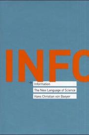 Cover of: Information by Hans Christian von Baeyer