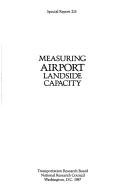 Cover of: Measuring airport landside capacity.