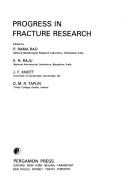 Cover of: Progress in fracture research