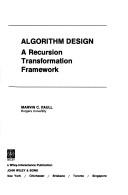 Cover of: Algorithm design by Marvin C. Paull