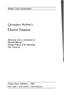 Christopher Marlowe's Doctor Faustus (Modern Critical Interpretations) by Harold Bloom
