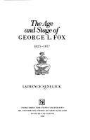 The age and stage of George L. Fox, 1825-1877 by Laurence Senelick