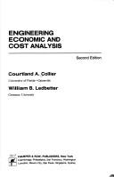 Cover of: Engineering economic and cost analysis