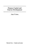 Cover of: Finance capital and uneven development