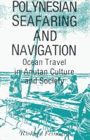 Cover of: Polynesian seafaring and navigation: ocean travel in Anutan culture and society